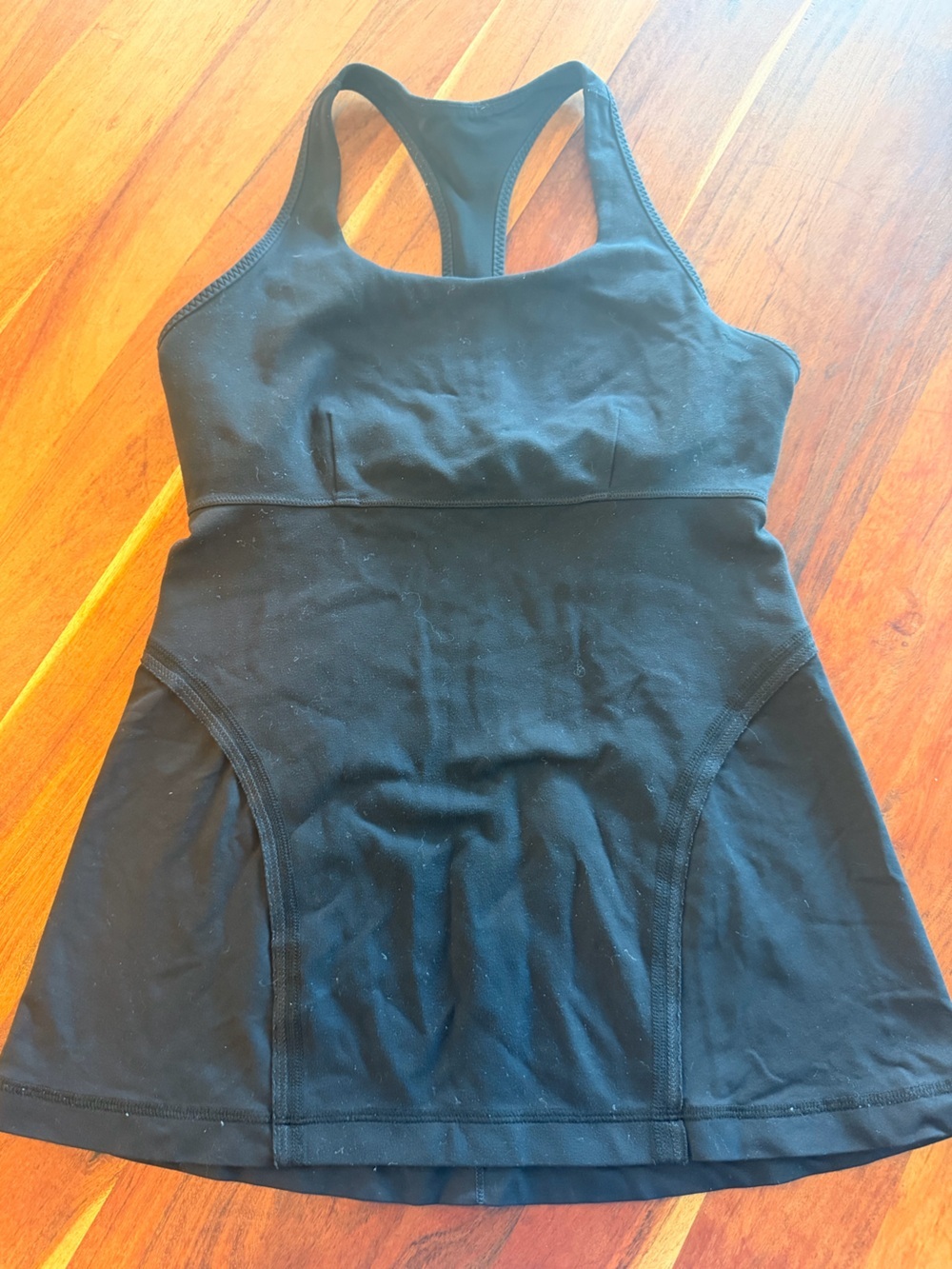 lululemon athletica Black Racerback Tank Top